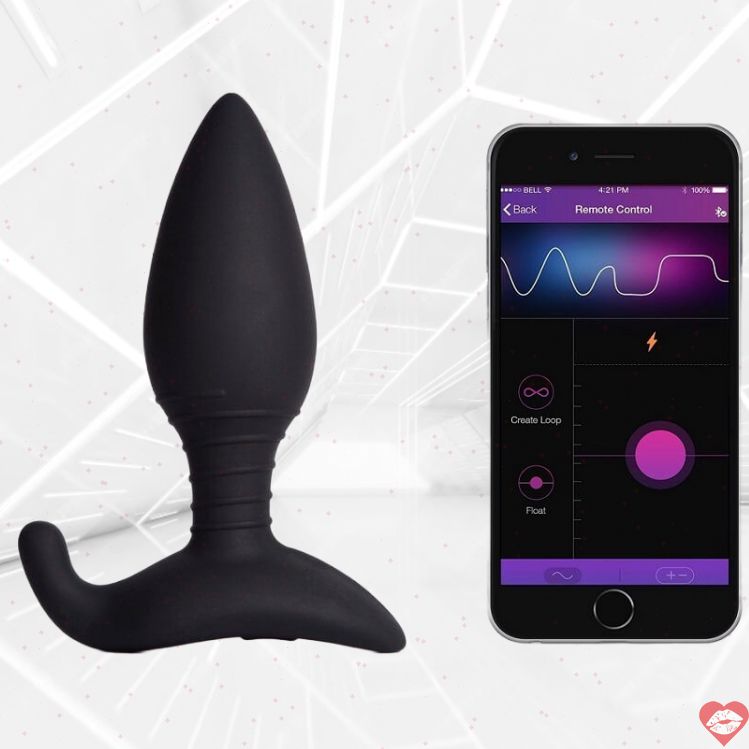 Lovense Hush Plug App Bluetooth Rung Mạnh Vui Nhộn Bí Mật 