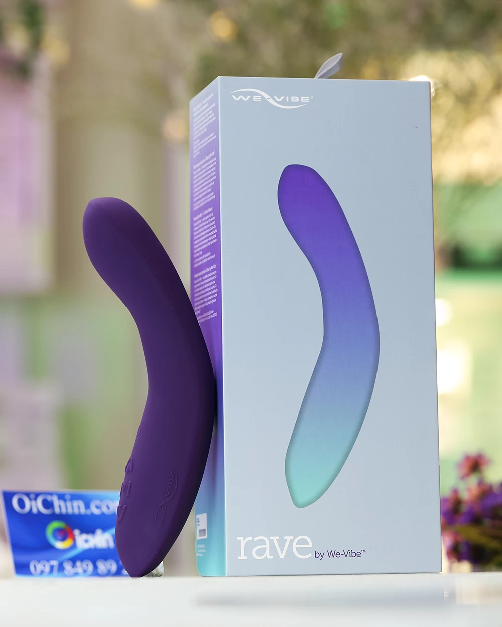 Rave We-Vibe Máy Rung Âm Đạo 10 Chế Độ Rung Mạnh Mẽ Pin Sạc 