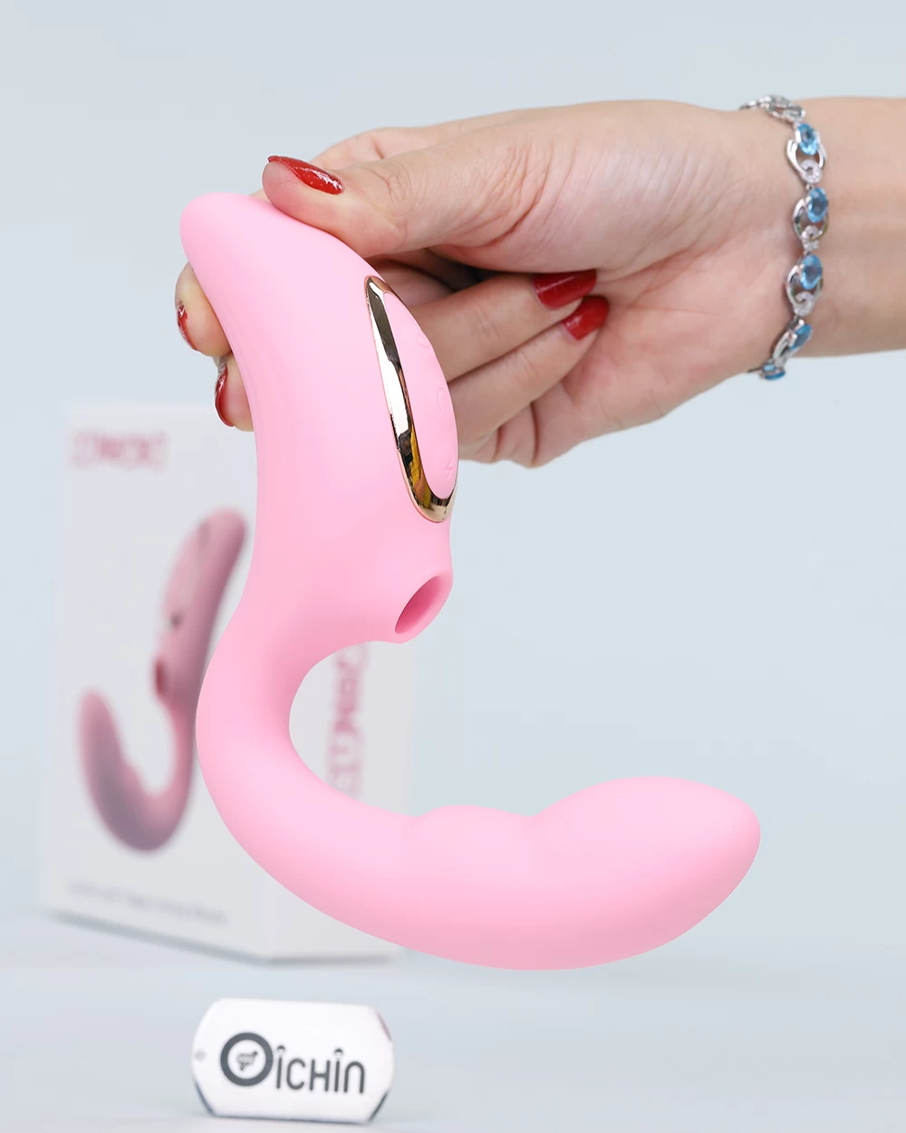 Loving World Suction and Tongue rung điểm G phát nhiệt đa chế độ 