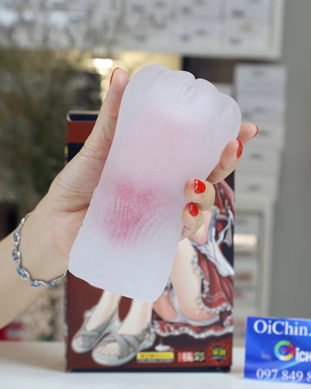 Magic Eyes Uterus Hard âm đạo giả silicon mô phỏng thật 