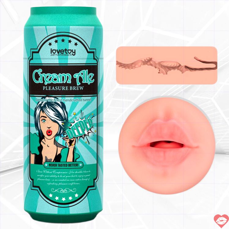 Lovetoy Cream Bia Kem Masturbator Mềm Ngon