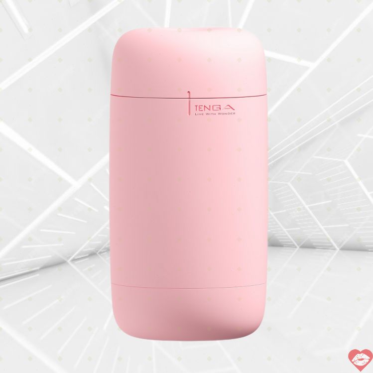 Tenga Puffy Cốc Ruột Hồng Dâu 16.5cm Nhật
