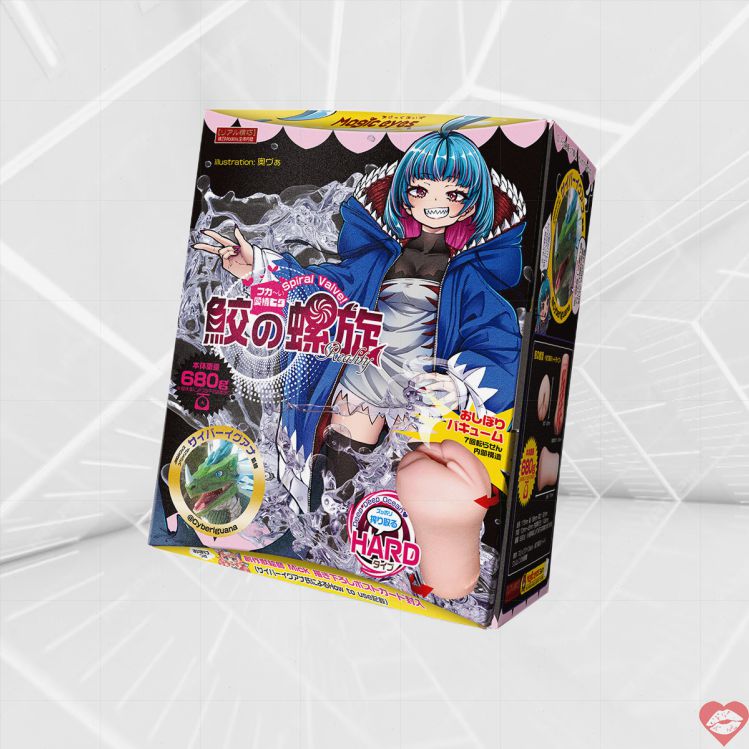 Shark Spiral Reality HARD Onahole 14.5cm Siêu Chặt Magic Eyes[dochoius]​ 