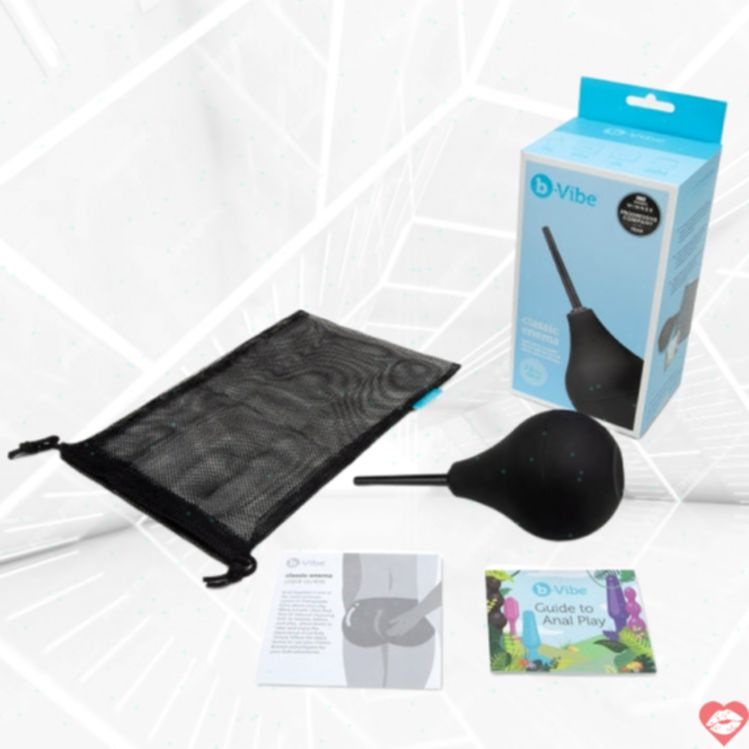 Cung cấp B-Vibe Classic Enema Bulb Kit Làm Sạch An Toàn  hàng xách tay 