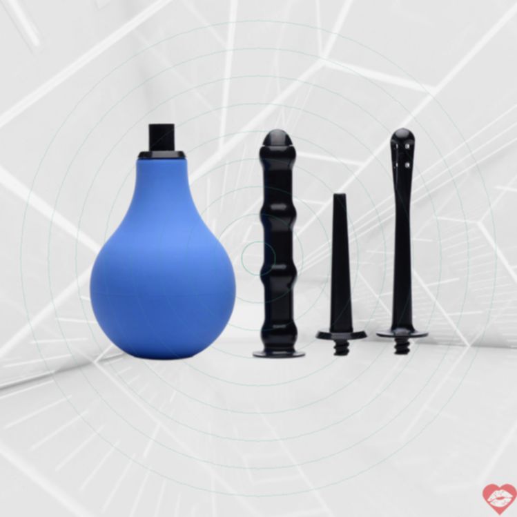 Bộ Thụt Rửa Hậu Môn Premium Van 1 Chiều Sạch Dễ Dùng 