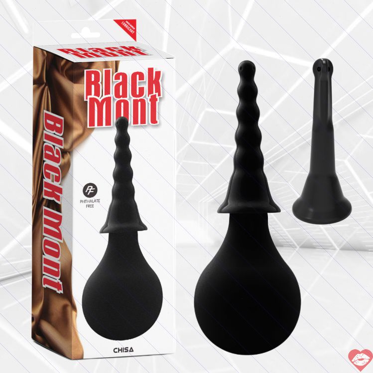 Black Mont Douche PVC Unisex Vệ Sinh Siêu Sạch 