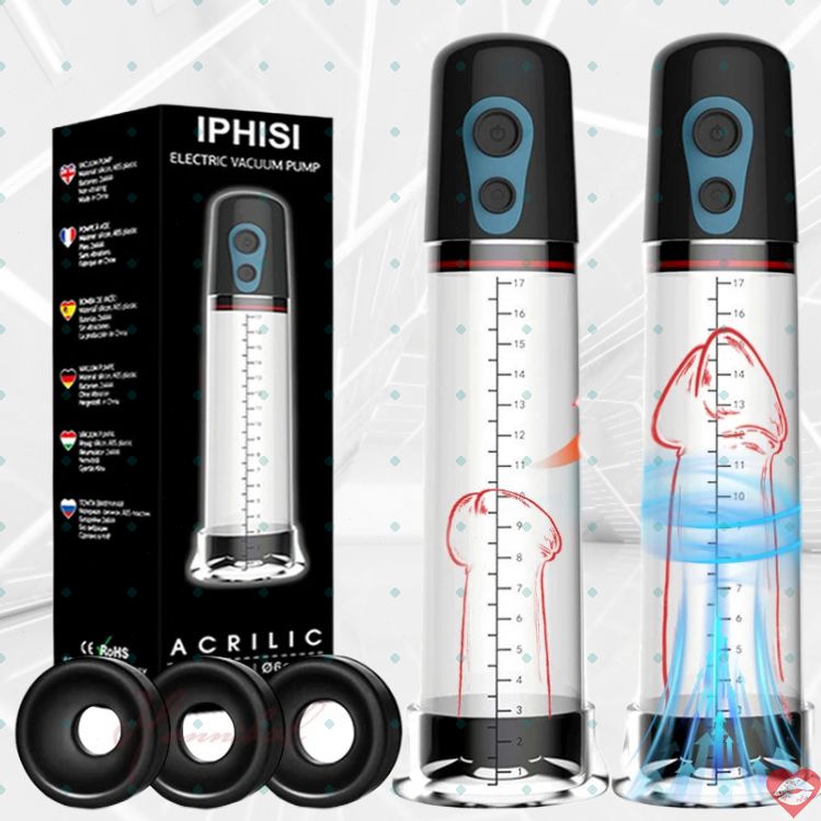 Hannibal electric penis pump masturbator hút mạnh