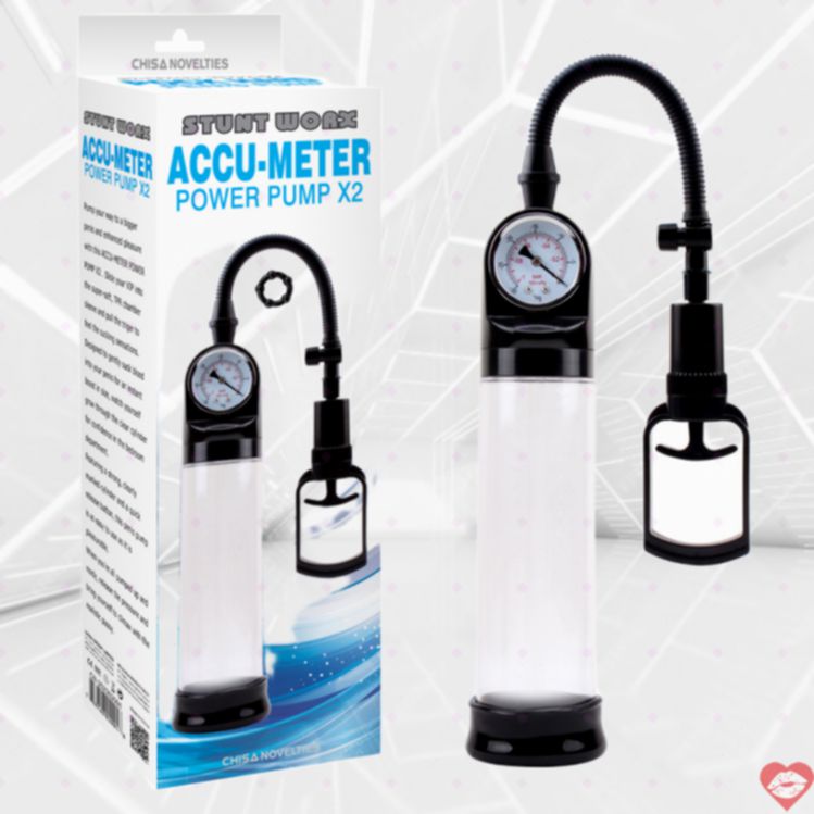 Bơm Tăng Kích Thước Accu Meter X2 Nam 29cm