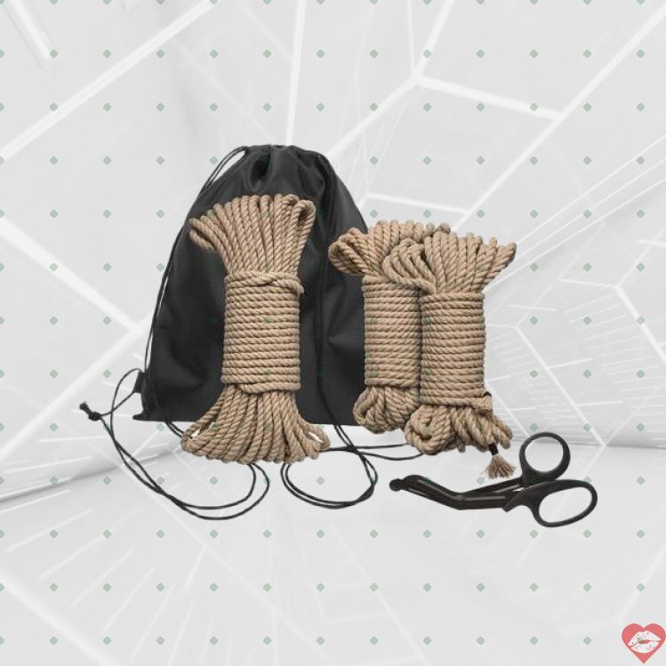 Kink Hemp Rope Kit Initiation Trói Dễ Gợi Cảm 