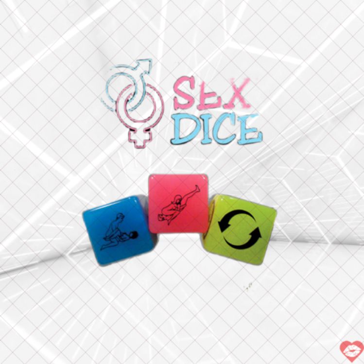 Xúc xắc Glow Dark tình dục sáng tối đốt cháy đam mê 