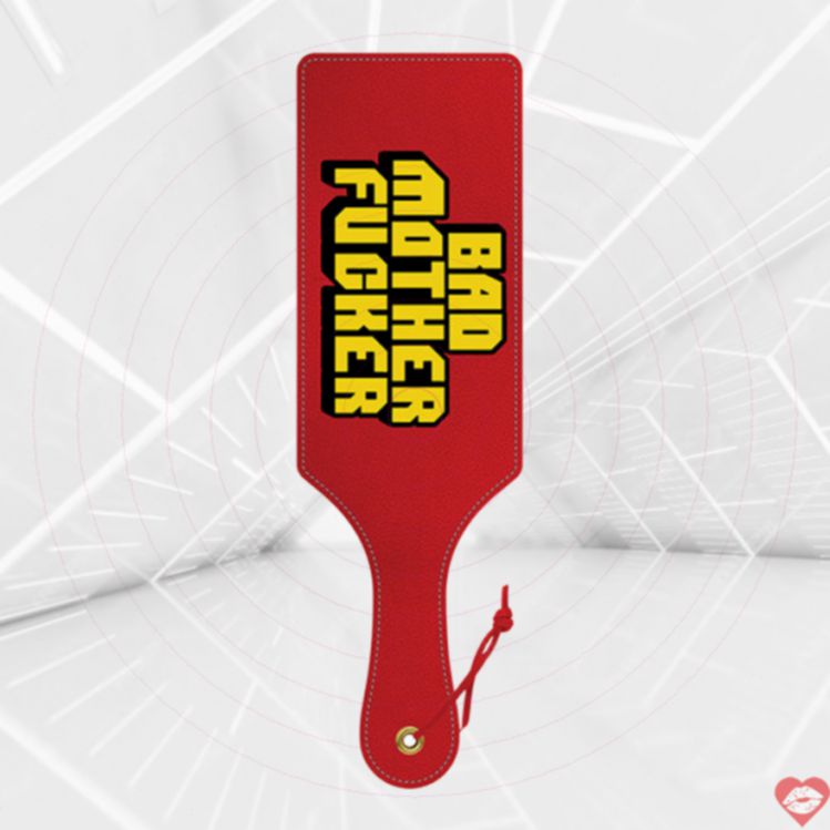 Wood Rocket Bad Mother Fucker Paddle Đánh Đít BDSM Thống Trị 