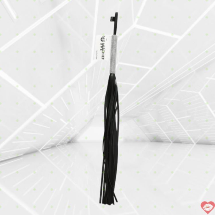 Flogger Vegan Sparkle Da Lấp Lánh BDSM Sang 