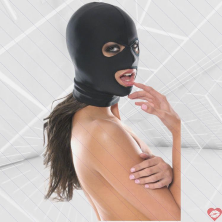 Hood Spandex 3 Lỗ BDSM Roleplay Bí Ẩn Thăng Hoa 