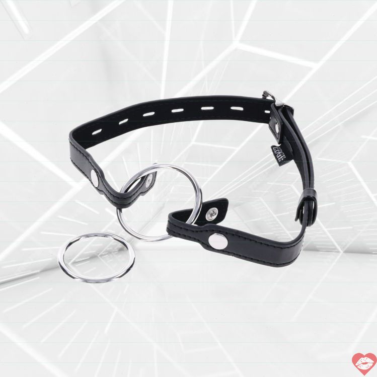 Edge Ring Gag Khóa Miệng BDSM Linh Hoạt 