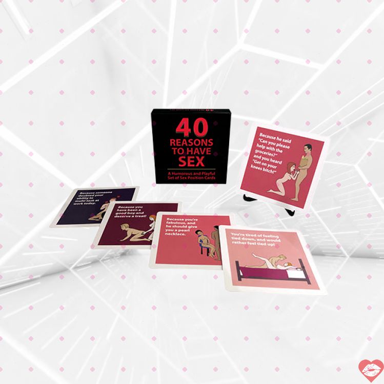 Thẻ 40 Lý Do Quan Hệ Cards Vui Nhộn Hứng Khởi Yêu 