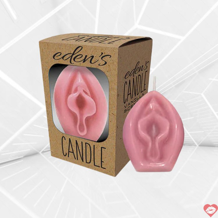 Nến Edens vulva âm đạo vui nhộn đốt cháy đam mê nóng 