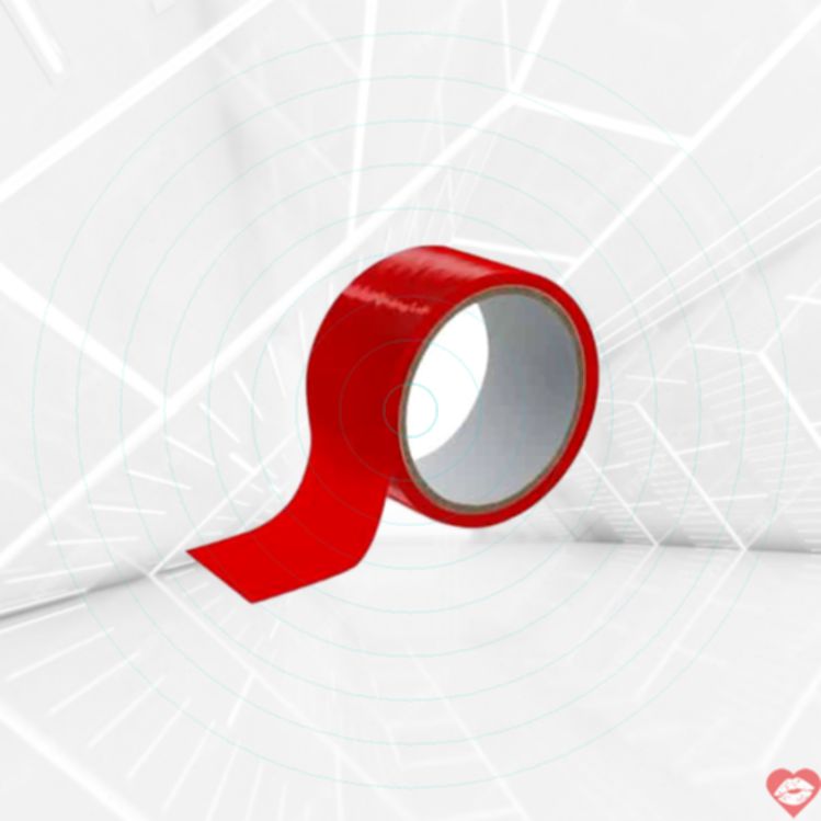 Băng keo bondage PVC đỏ 15m gợi cảm BDSM hoàn hảo 