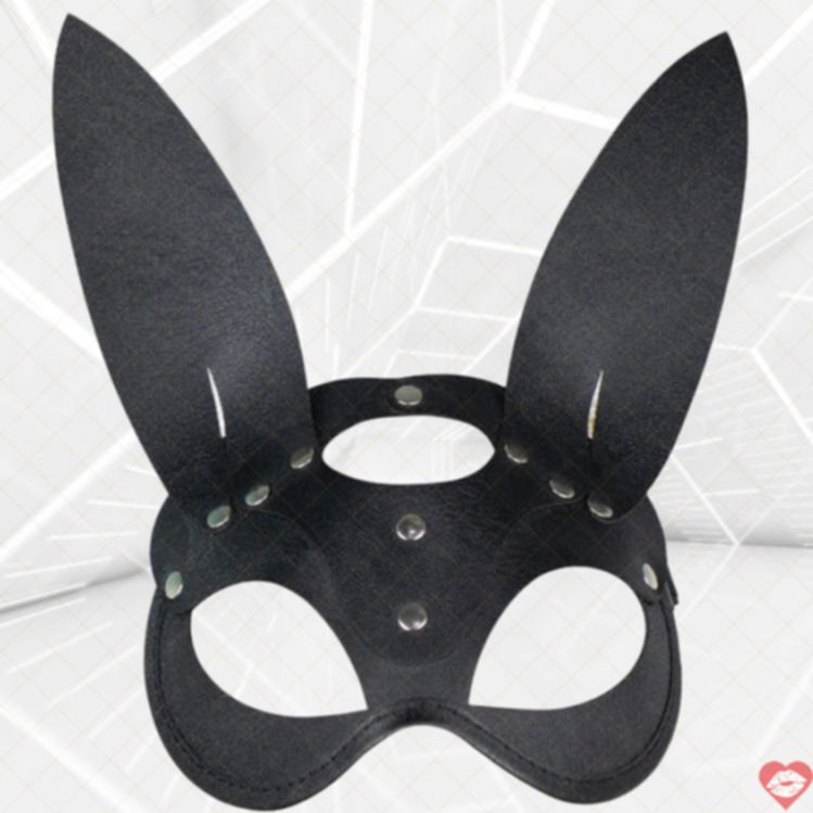 Mặt Nạ Thỏ LoveToy Da Đen Quyến Rũ Roleplay