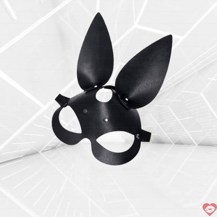Khẩu Trang Thỏ BDSM Da Đen Bí Ẩn Nâng Cấp Cuộc Chơi 
