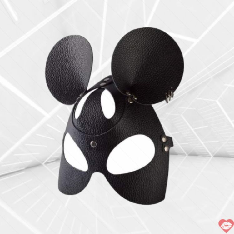 Mask Sitabella Chuột da thật đen texture tự nhiên gợi tình