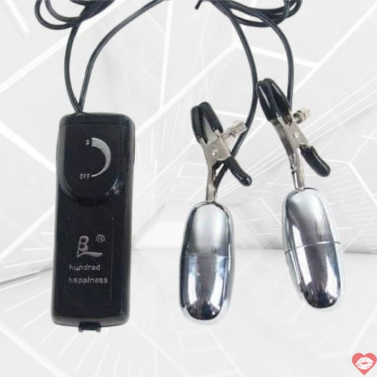 Baile Nipple Clamps Vibro 5.5cm Sữa