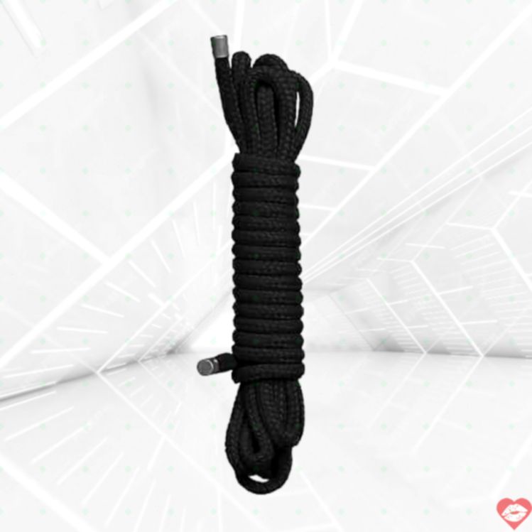 Dây Bondage Nhật 5m Đen Trói Chặt Thêm Gia Vị 