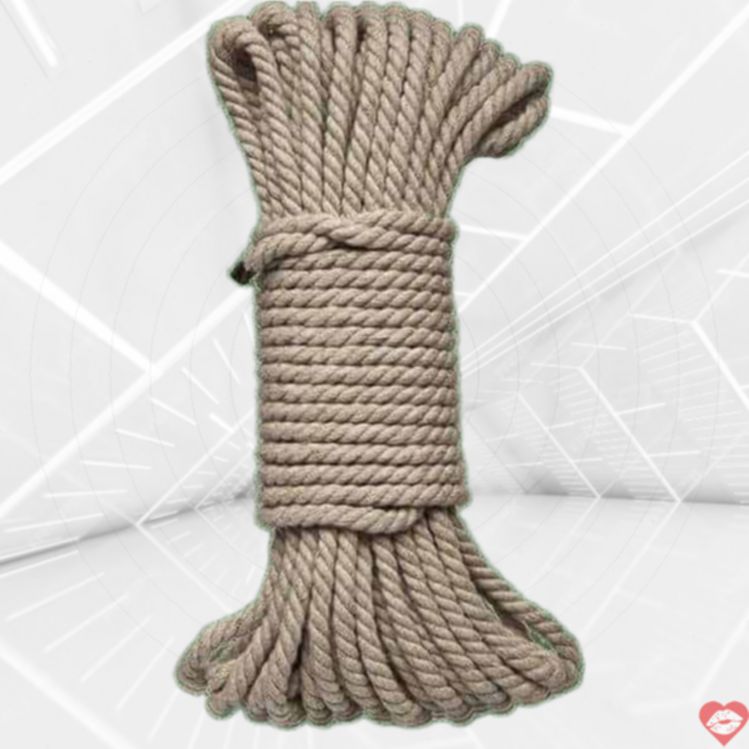 Dây Trói Doc Johnson Kink 15m Beige BDSM Mềm Mại 