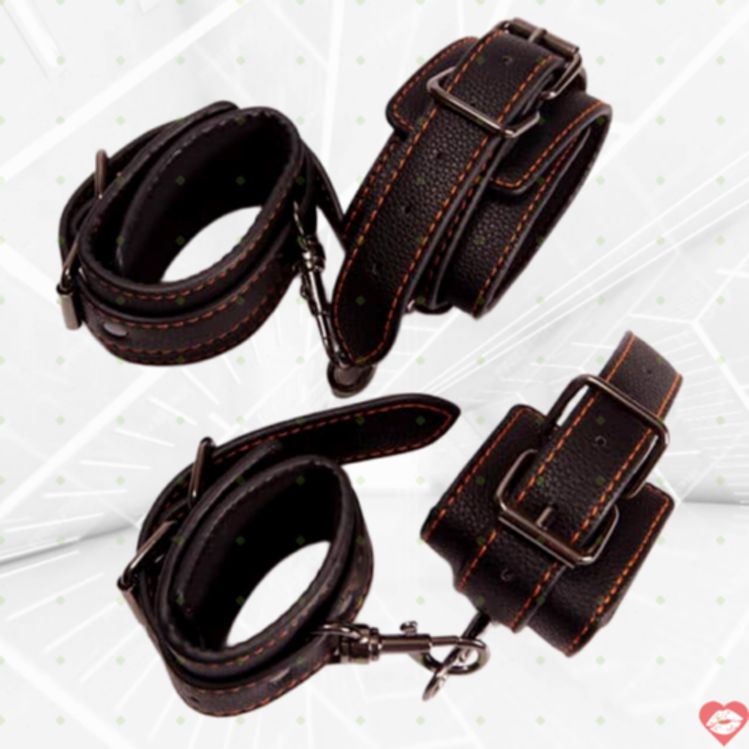 Pornhub BDSM Trói Giường 8 Điểm Đen Chắc Khóa Nát 