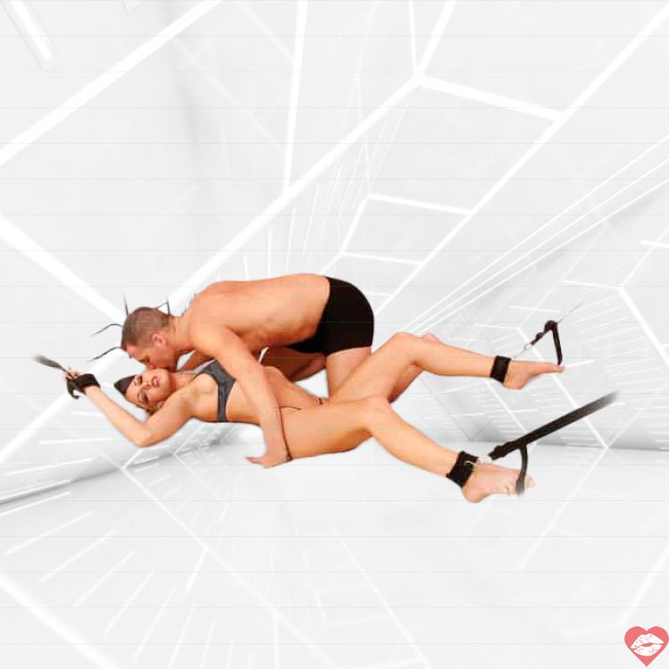Set còng Pipedream đen buộc giường BDSM đỉnh cao