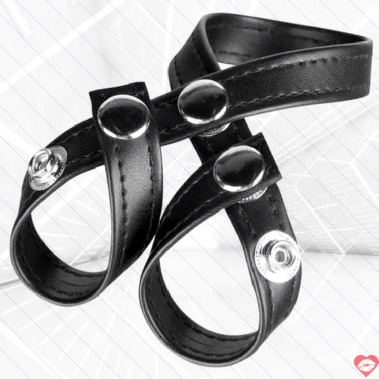 8 Style Ball Divider Scrotum Split Da Đen Đức