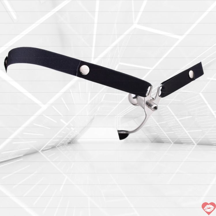 FAAK Sissy Chastity Belt Thép Đen Chặt Khóa Siêu Hấp 