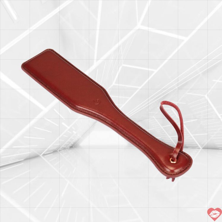 Liebe Seele Vỗ Bàn Da Đỏ Rượu BDSM Nô Tù Nóng Bỏng 