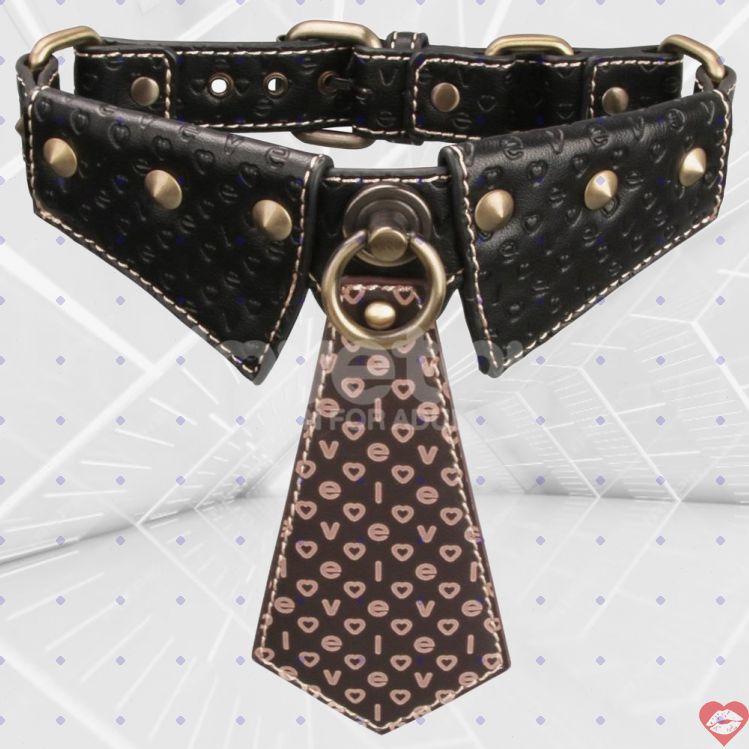 Lovetoy Rebellion Reign vòng cổ xích đen BDSM quyến rũ