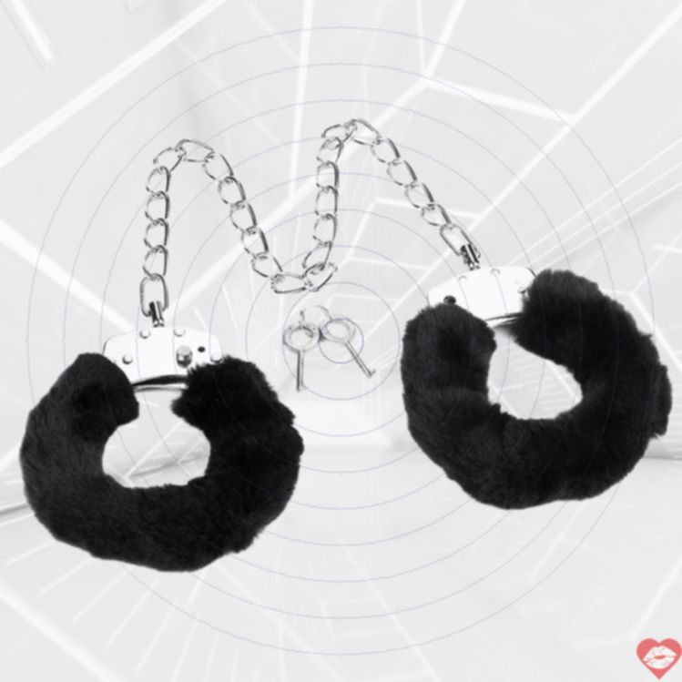 Lovetoy Lông chân còng đen BDSM thoải mái bền 12 tháng