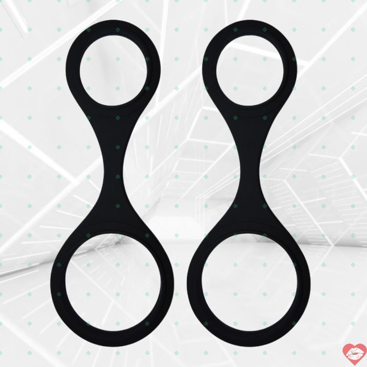 T-Best Handcuff Siêu Glue Đen Trói Tay Chơi Roleplay