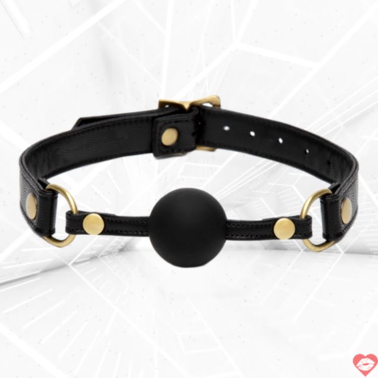 Fifty Shades Ball Gag Bound to You Đen Gợi Cảm 