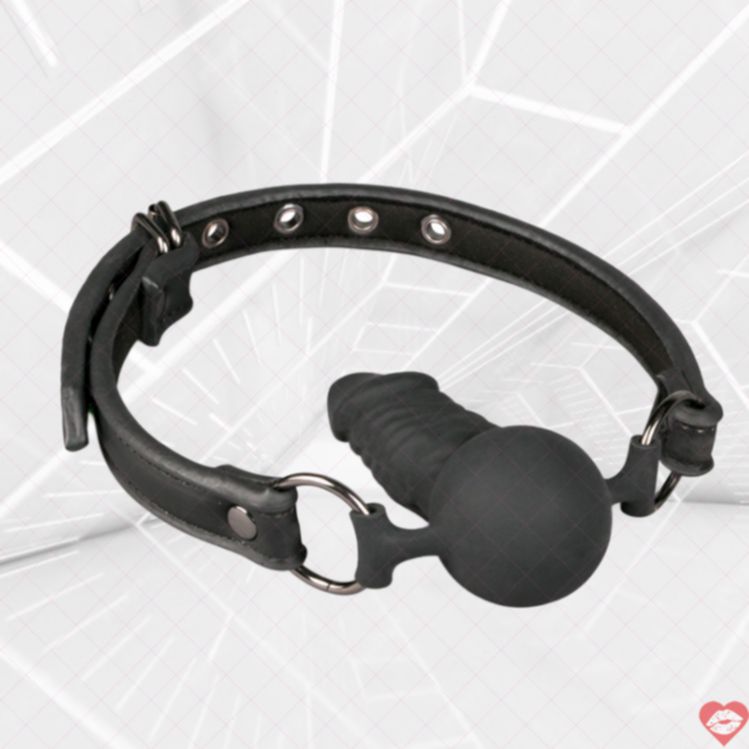 Easytoys Penis Gag Plug Đen 9.5cm Chặt Chẽ Trải Nghiệm Thú Vị 