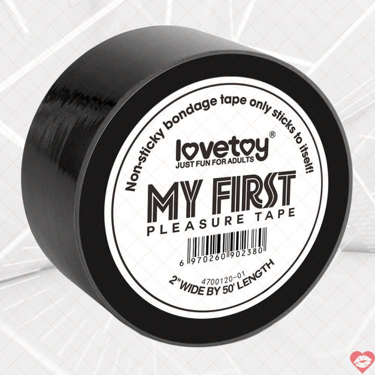 Lovetoy dây buộc 15m đen PVC beginner