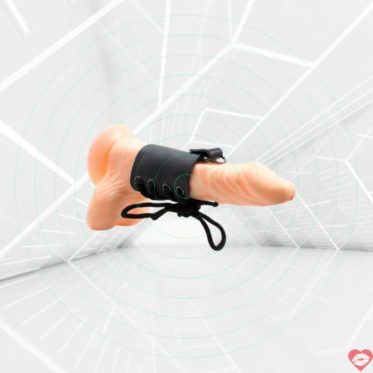 Leather Sleeve Da Trói Dương Vật Siết Siêu Chặt 