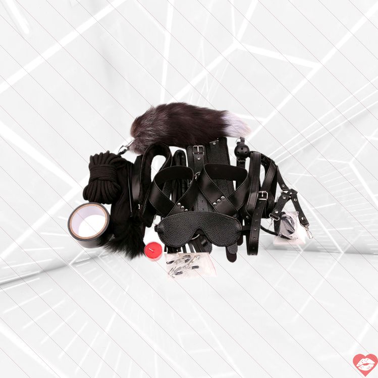 Ultimate Bondage Kit 18pc Trói Buộc Đam Mê Nóng 