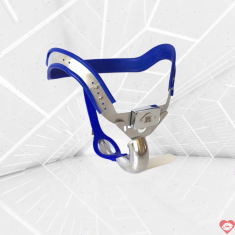 Thắt Lưng Chastity Nam T4 Thép Đen Bền Bỉ BDSM Emperor 