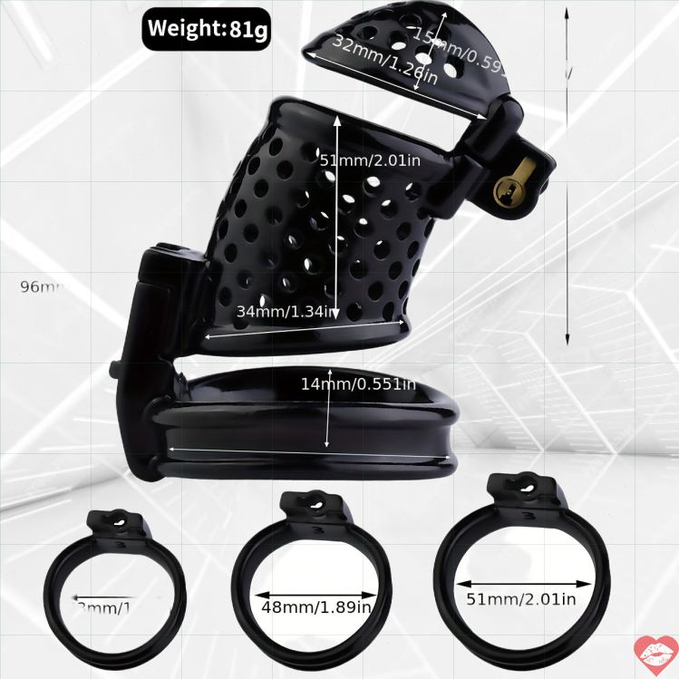 FRRK-119 Lồng Kìm Nylon 3D Thoáng Khí Đôi Vòng