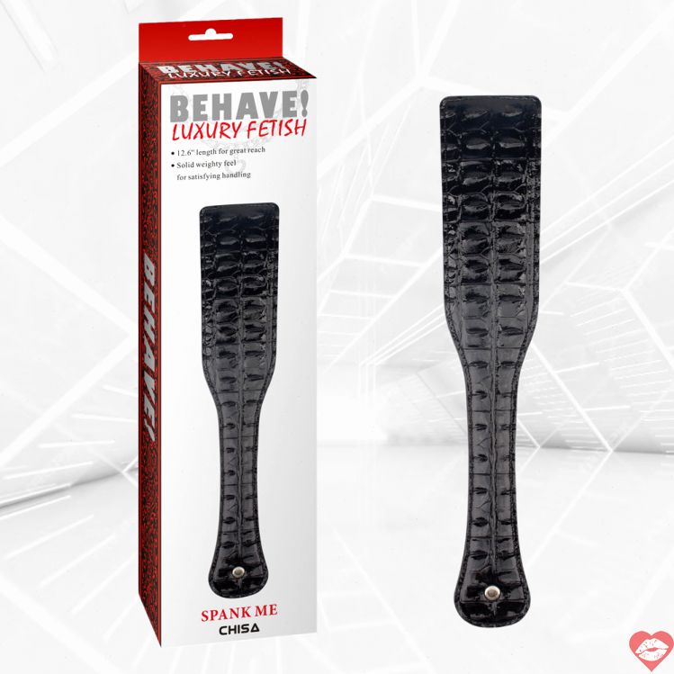 Behave Spank Me Firm PU Spanker Đánh Siêu Mạnh
