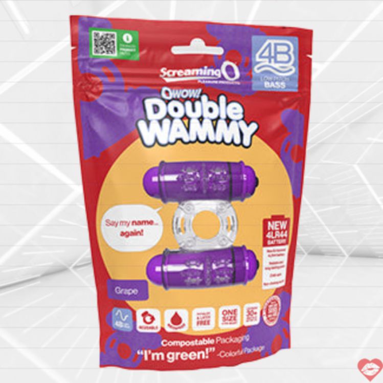 Screaming O 4B Double Ring Nho Rung Đôi Cặp 