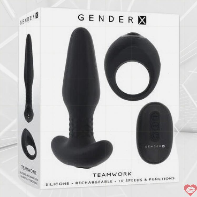 Gender X Plug Ring Rung Từ Xa Dual Delight Đam Mê 