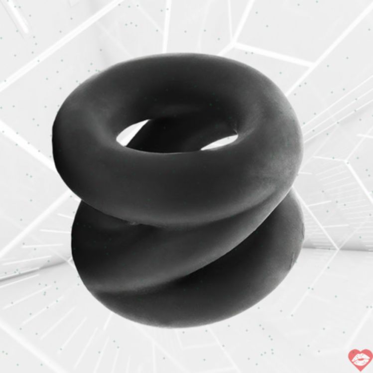 Oxballs Z-Balls Vòng Zigzag Đêm Đen Mạnh Mẽ Táo Bạo 