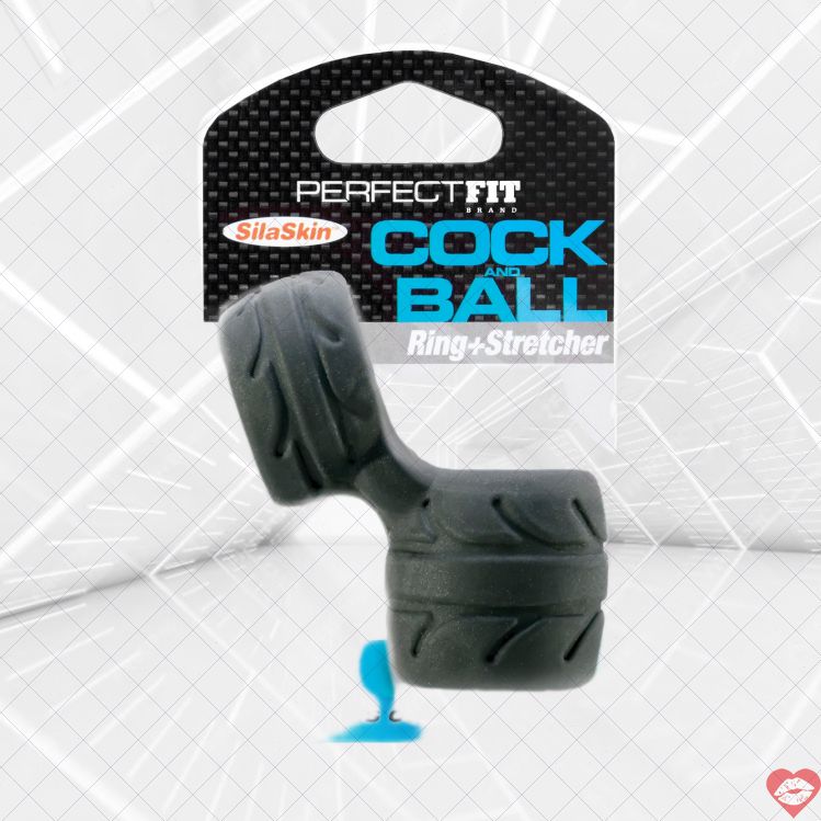 Nhẫn Bi Perfect Fit SilaSkin Đen Kéo Giãn Pleasure Đỉnh 