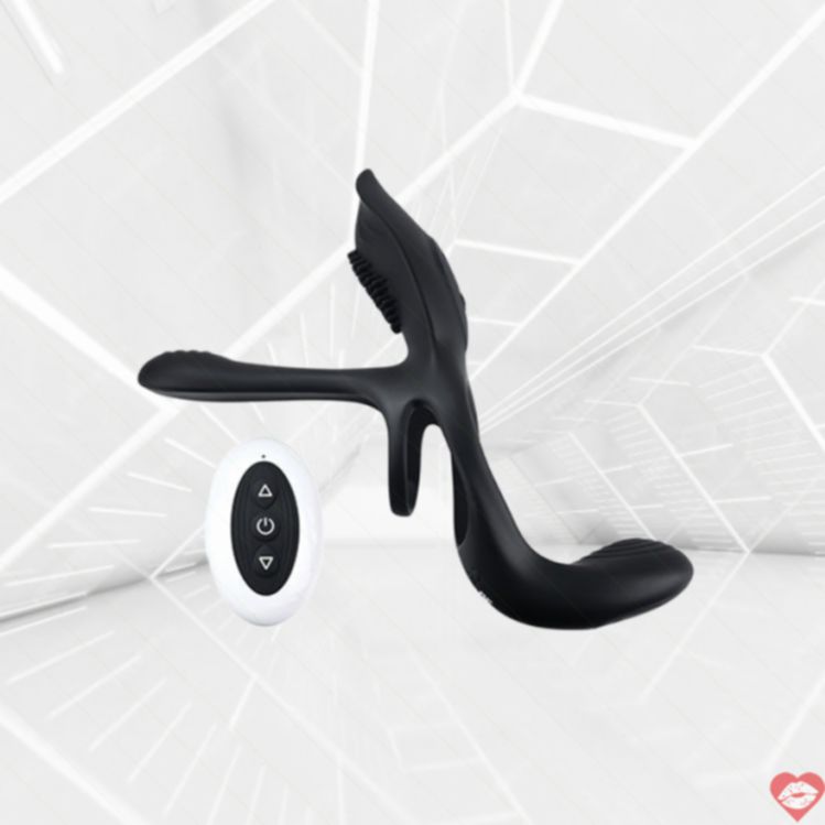 Playboy 3 Way Ring Rung Cặp Đôi Mịn Màng Siêu Sướng 