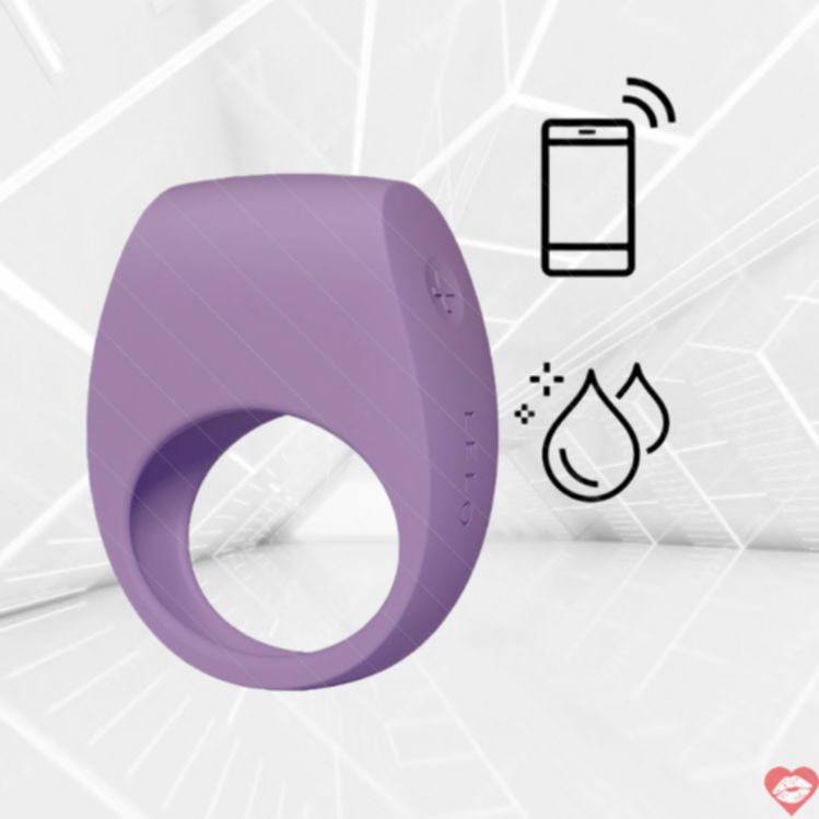 Lelo Tor 3 nhẫn rung cặp tím app điều khiển
