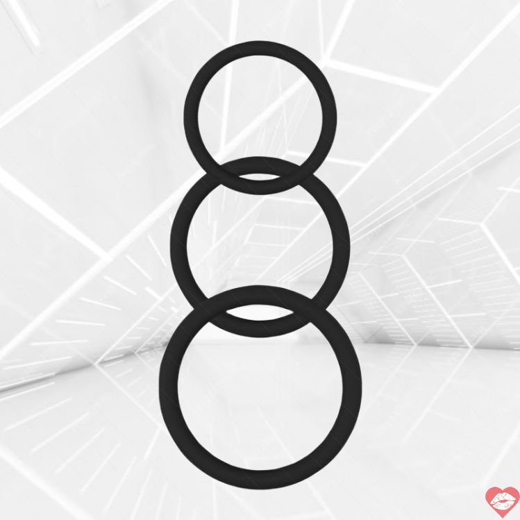 Chisa Magnum Force Vòng Đen 3 Cái Cứng Lâu Bất Tử 